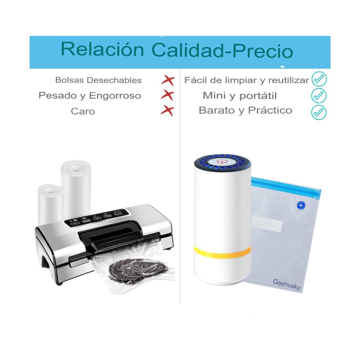 Sellador al Vacío Ovalado Premium - Imagen 4