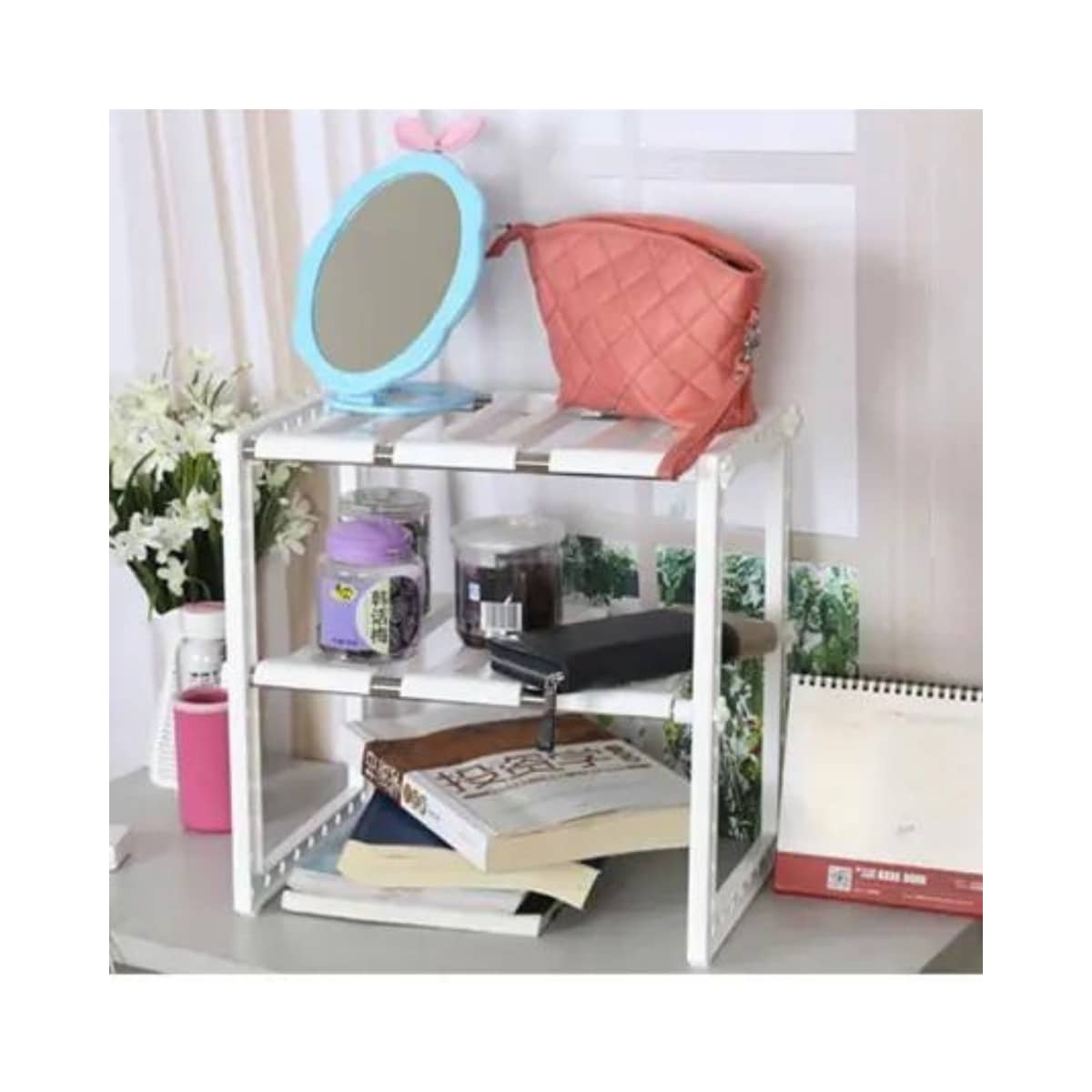 Organizador Doble de Acero Inoxidable - Imagen 3