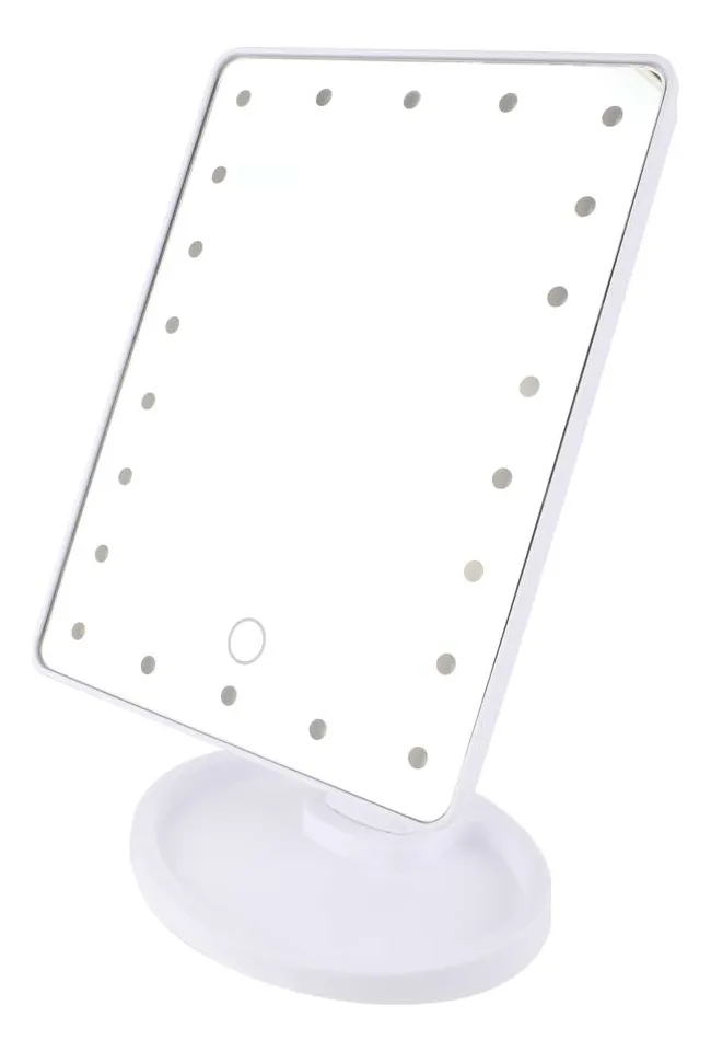 Espejo de Maquillaje LED 360° con 22 Luces