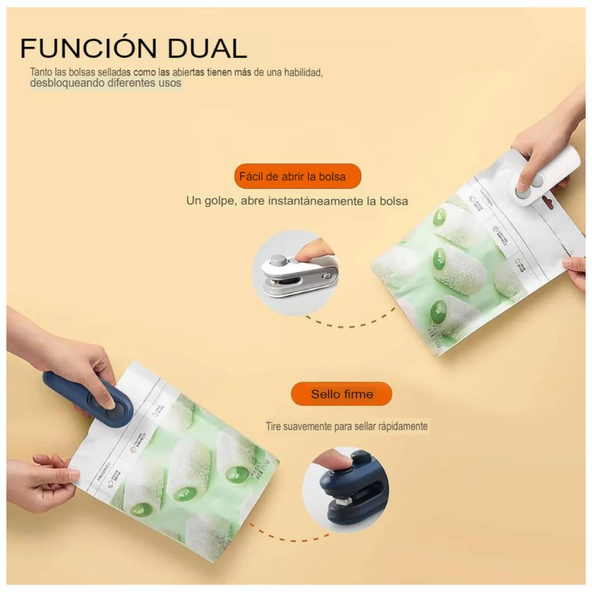 Mini Sellador de Bolsas Recargable - Imagen 4