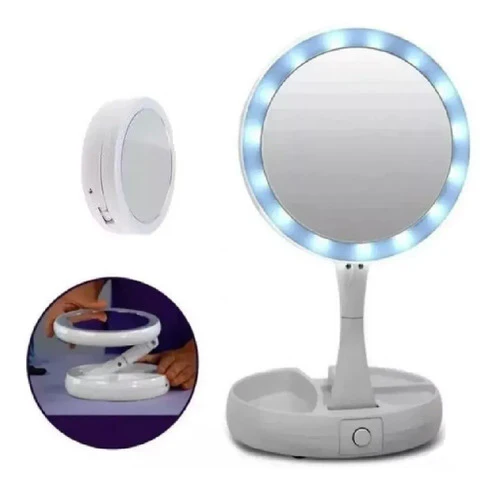 Espejo Doble LED con Aumento x10 - Imagen 5