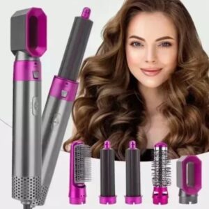 Cepillo Secador 5 en 1 – GlamStyle Pro