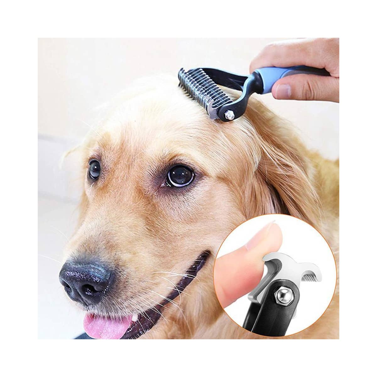 Rastrillo de Aseo 2 en 1 para Mascotas - Imagen 3