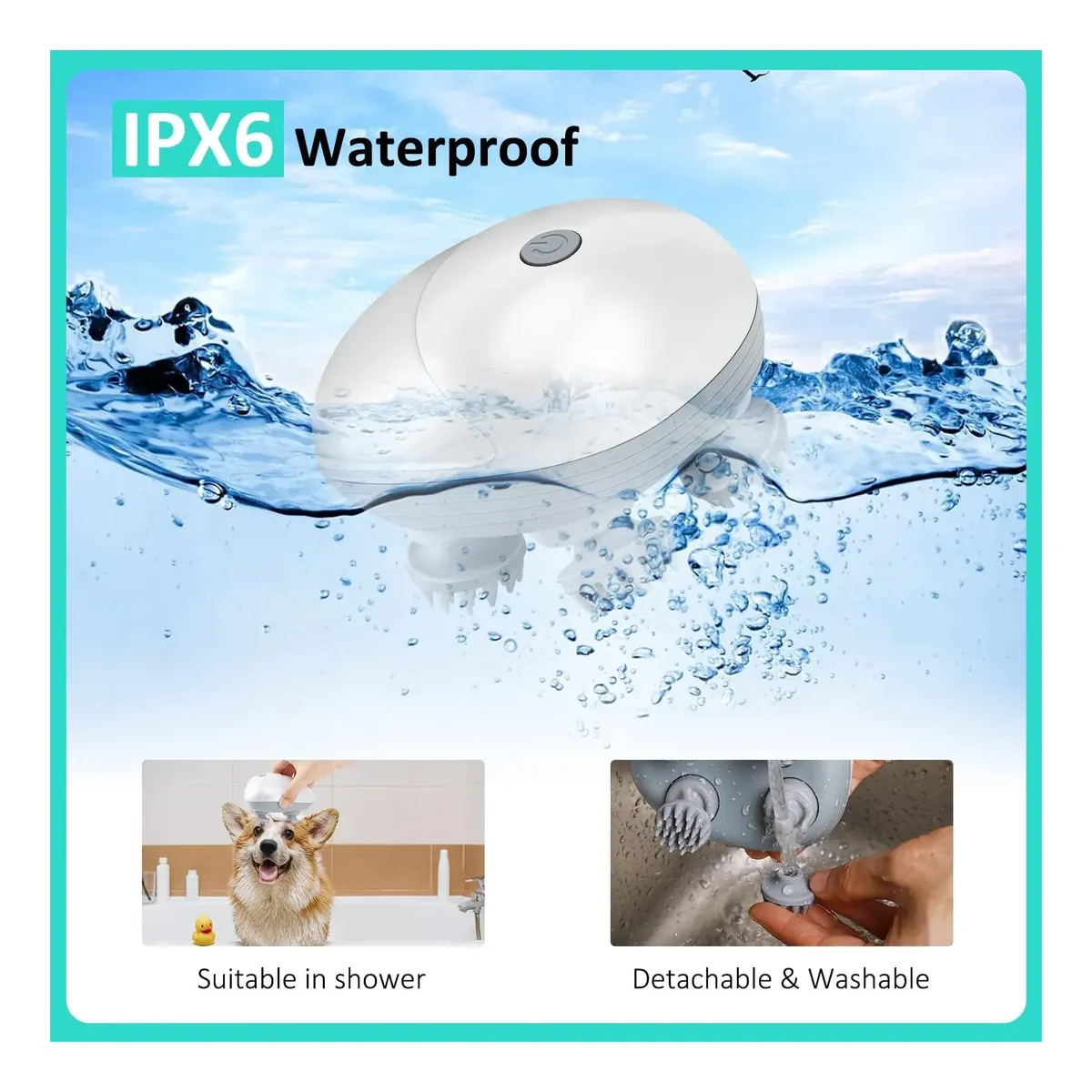 Masajeador Eléctrico USB para Gatos y Perros - Imagen 5