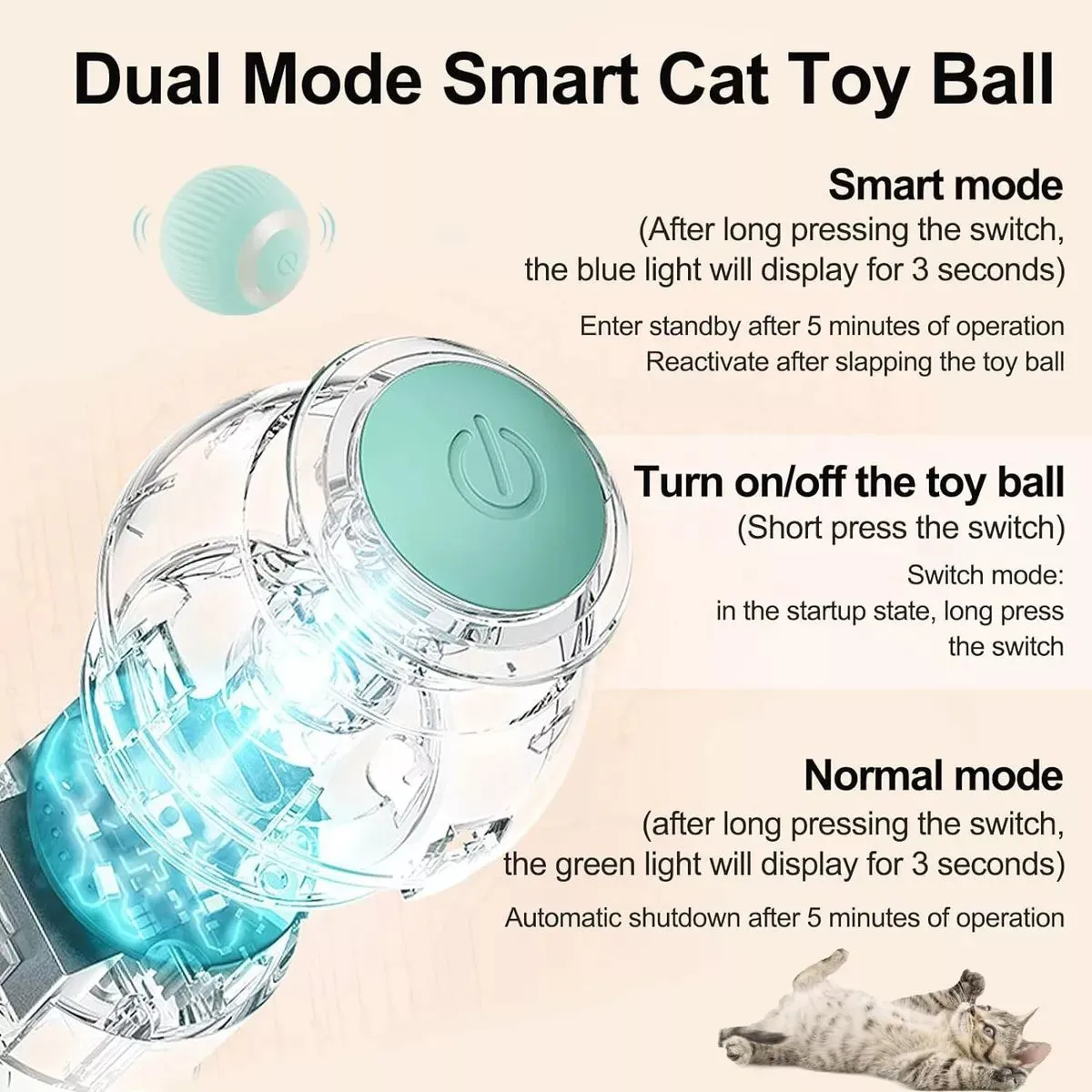 SmartBall Juguete Para Gato - Imagen 7