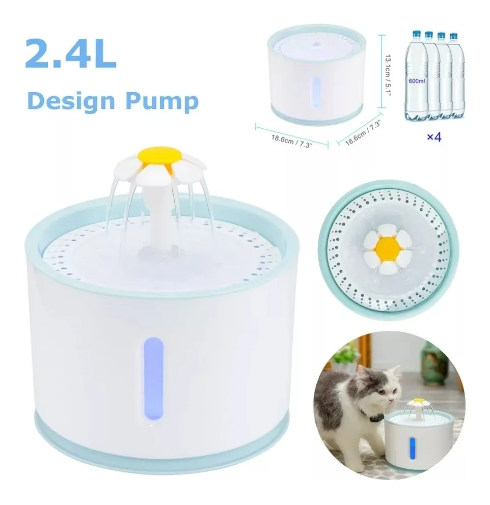 Bebedero Automático Para Perros Y Gato - Imagen 4