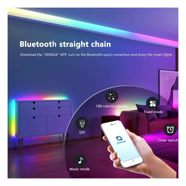 Tira de Luz Flexible LED Neón RGB - Imagen 6