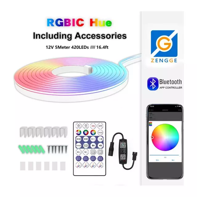 Tira de Luz Flexible LED Neón RGB - Imagen 8
