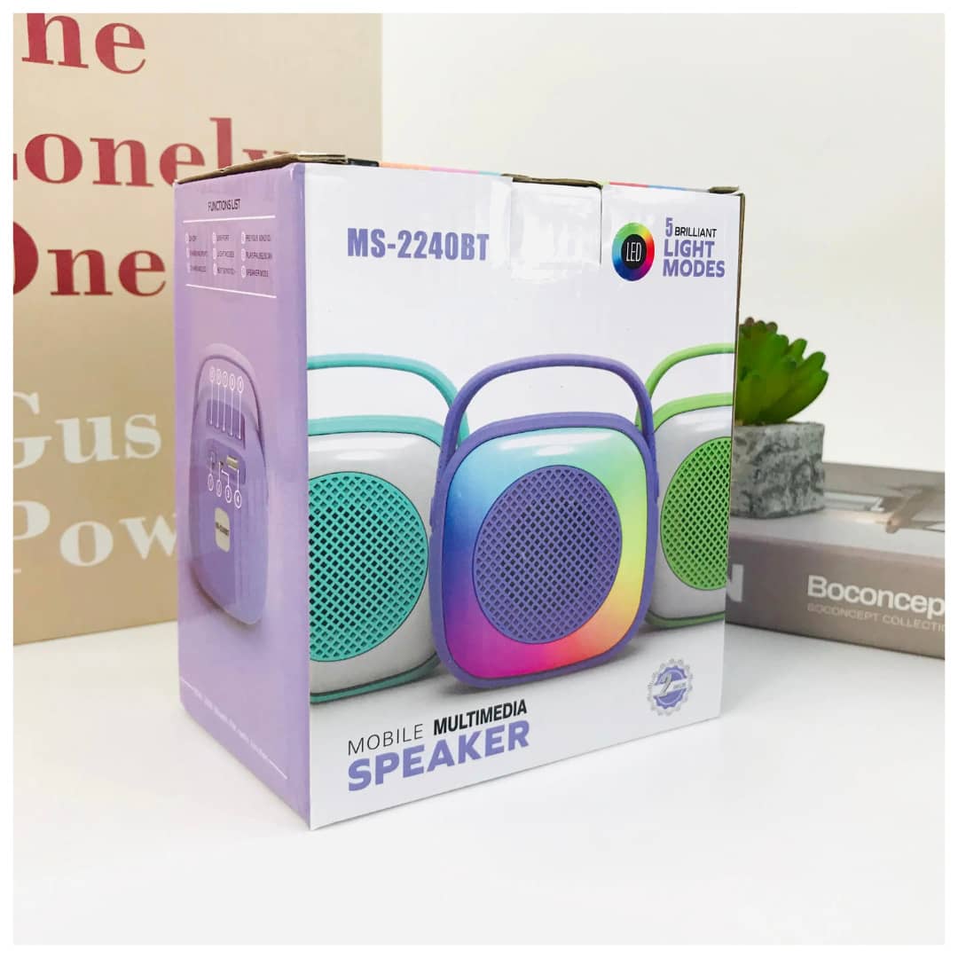 Altavoz Bluetooth Cuadrado RGB - Imagen 3