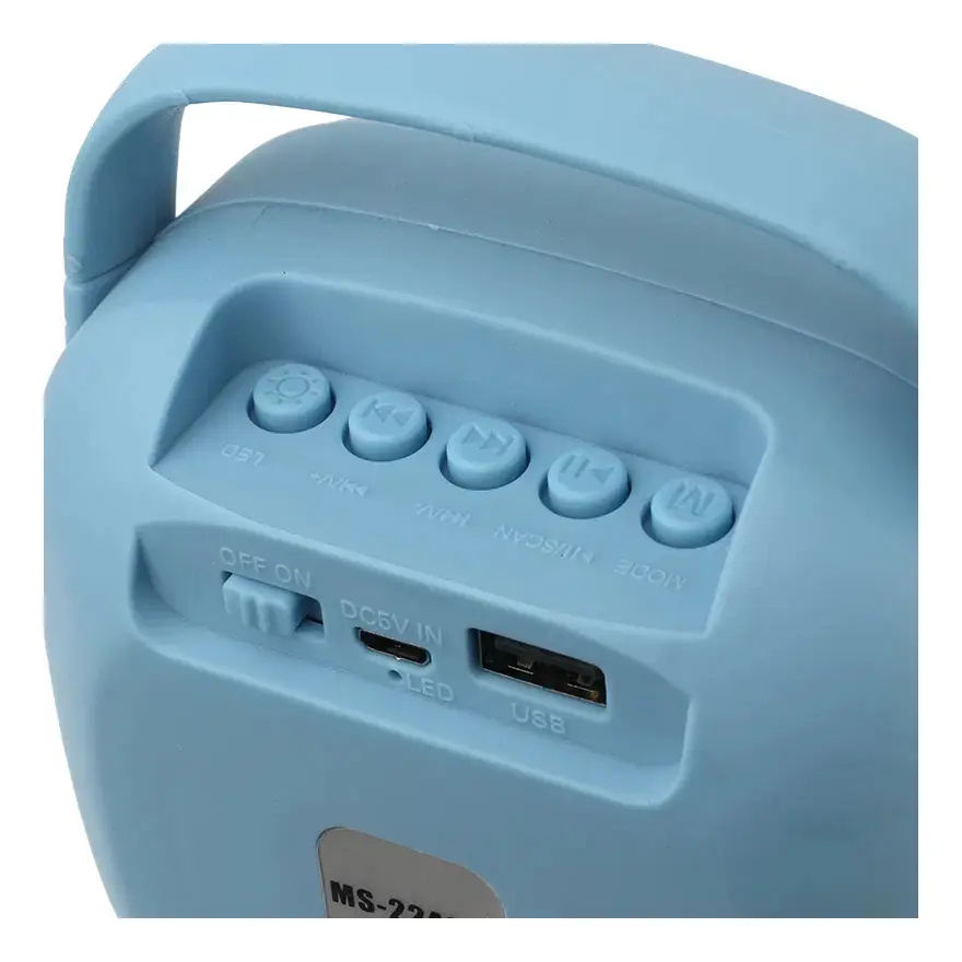 Altavoz Bluetooth Cuadrado RGB - Imagen 6
