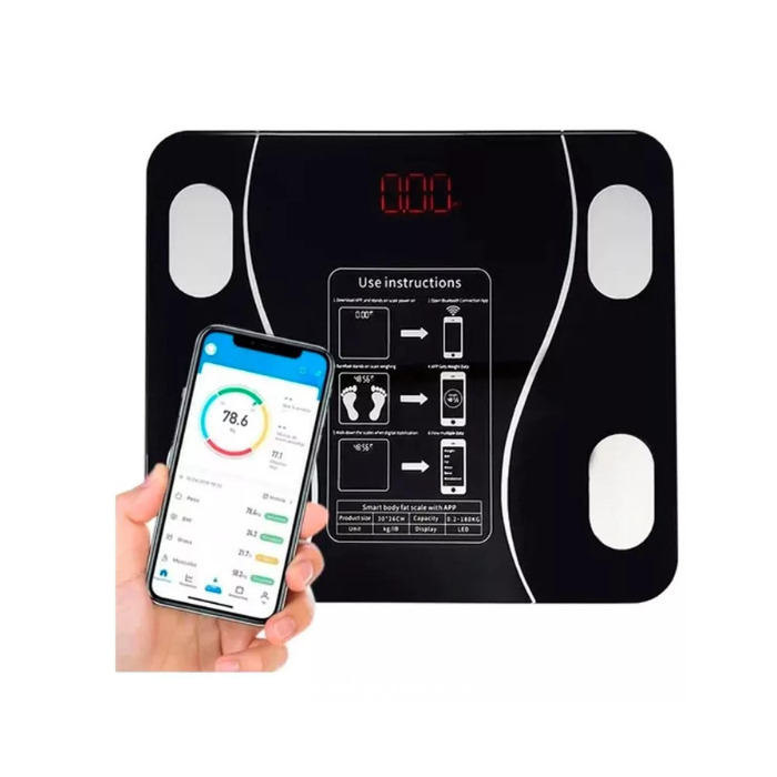 Báscula Electrónica Bluetooth Inteligente