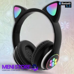 Audífonos Bluetooth 5.0 Pata de Gato