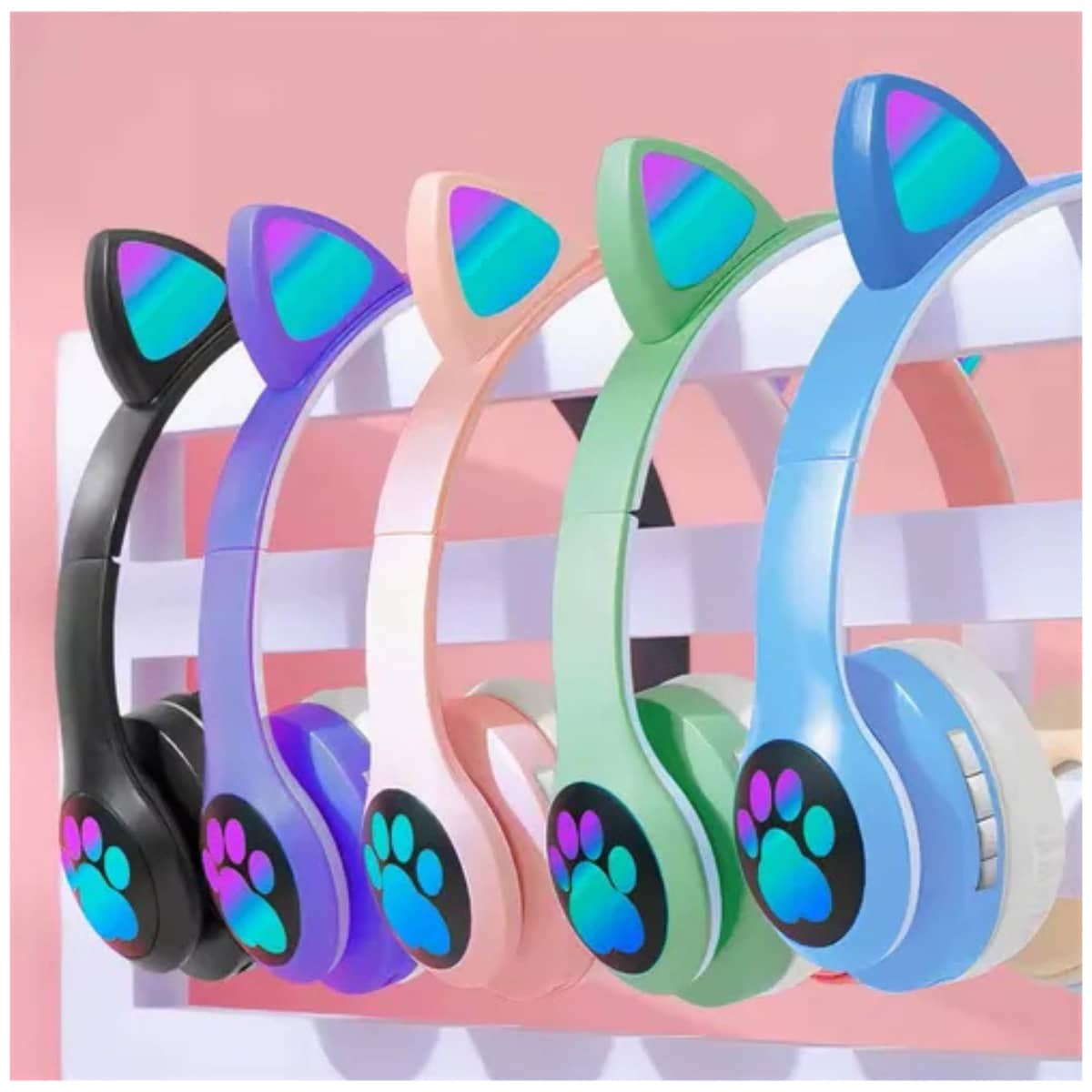 Audífonos Bluetooth 5.0 Pata de Gato - Imagen 2