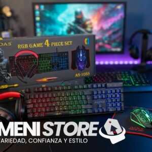 Kit Gamer RGB AOAS 4 en 1