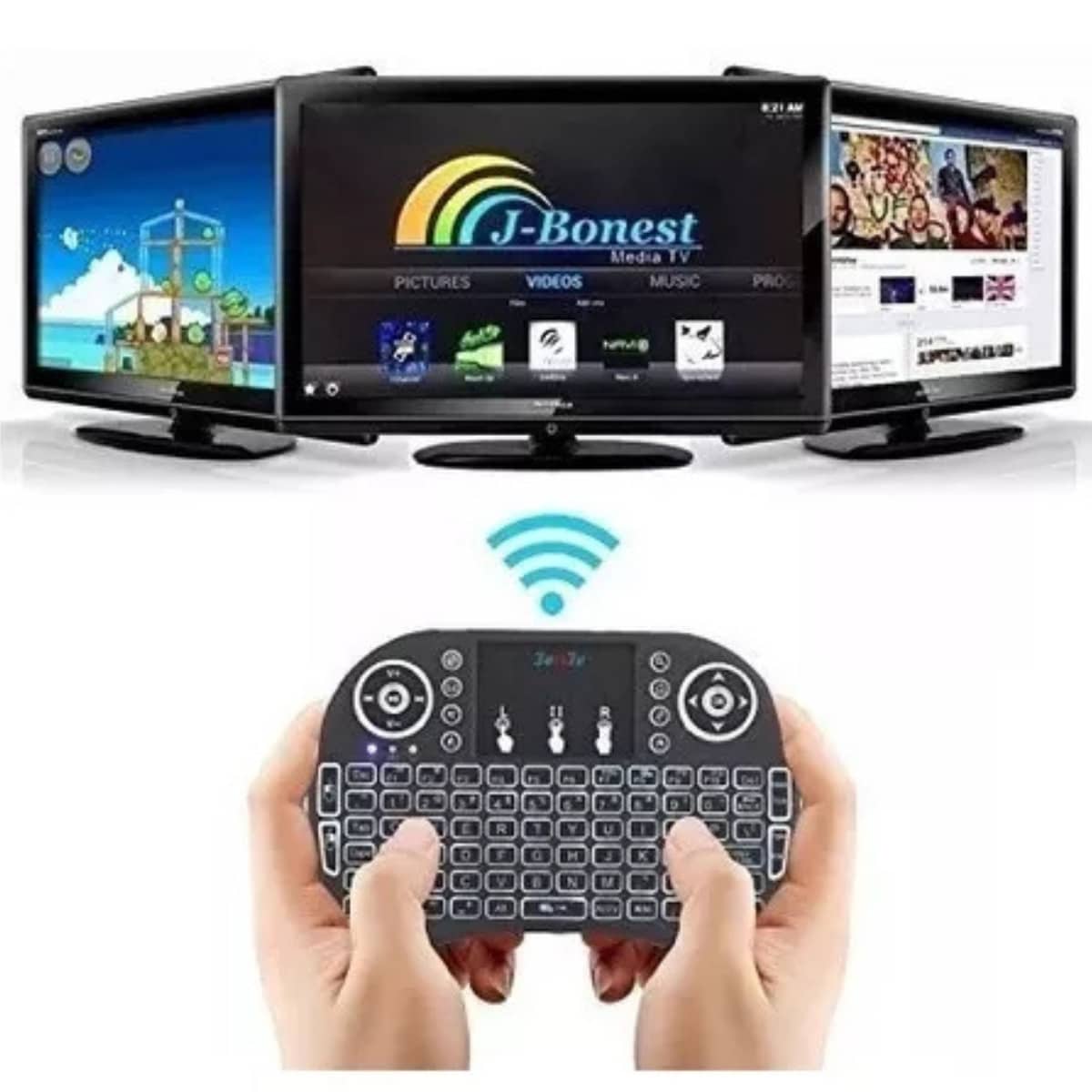 Mini Teclado Inalámbrico TV/PC - Imagen 4